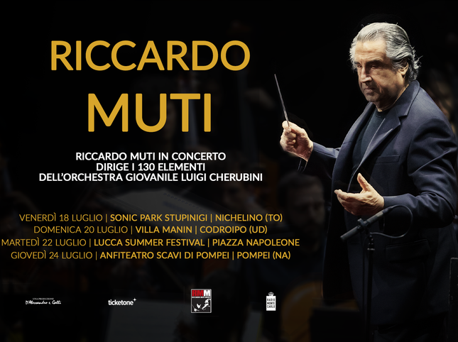 Riccardo Muti and the Luigi Cherubini Youth Orchestra on tour