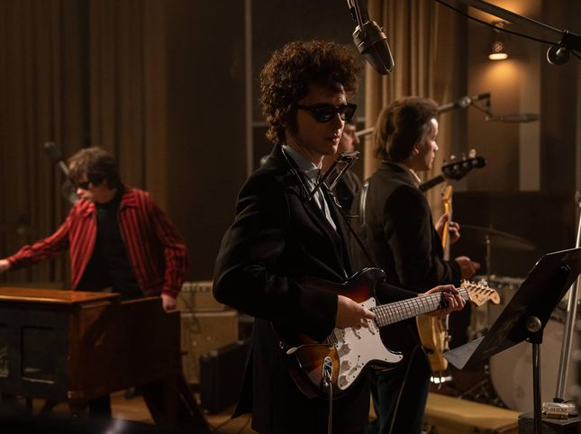 Will the movie on Bob Dylan has a sequel? These clues say yes