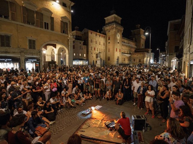 Ferrara Buskers Festival, on August 31st the last day