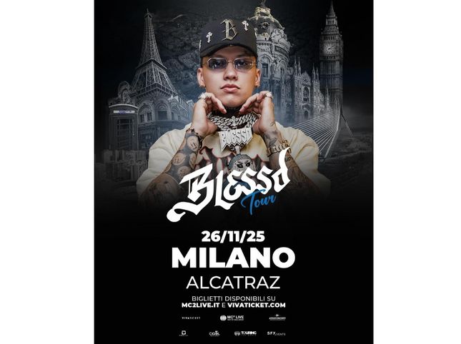 BLESSD: reggaeton and latin trap in concert in Milan