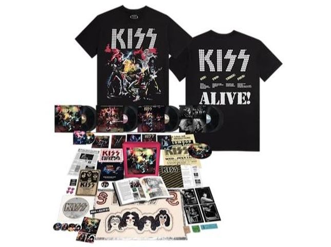 "Alive!" by Kiss, super deluxe box set: 120 songs and much more