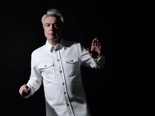 David Byrne, his session at the Tiny Desk