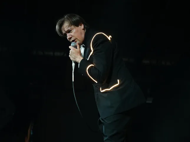 The Hives on stage at La Prima Estate, before Jack White