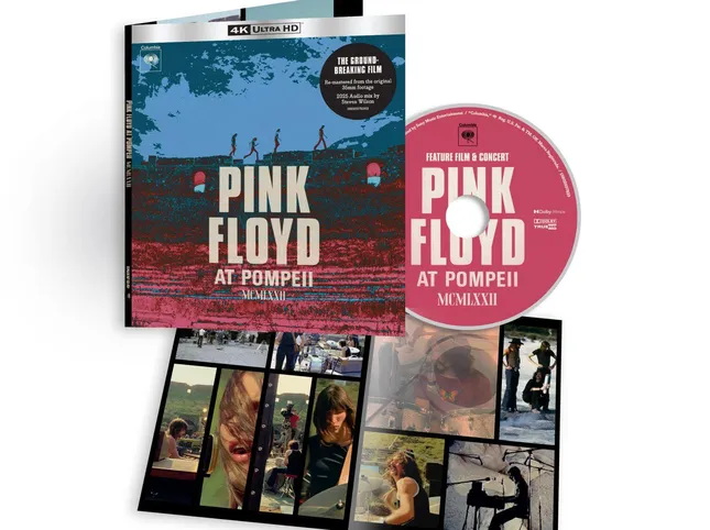 Pink Floyd: “At Pompeii MCMLXXII” released in 4K Ultra HD Blu-ray