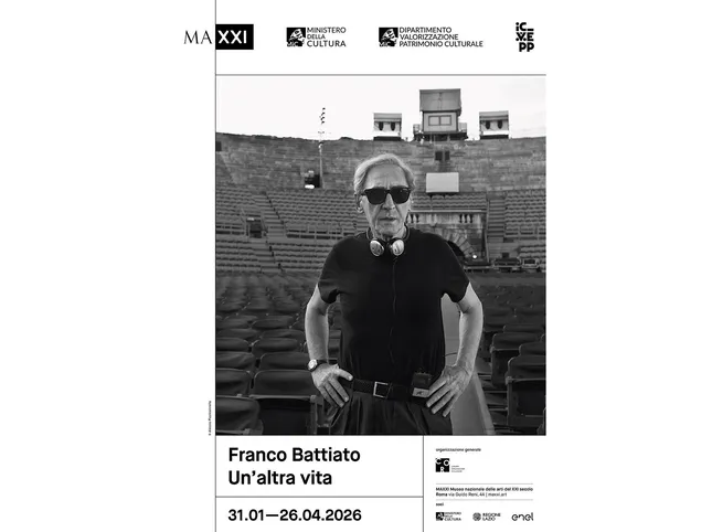 Franco Battiato, the exhibition opens at Maxxi in Rome. Photogallery