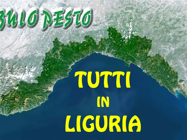 Buio Pesto, here is the photo clip of “Tutti in Liguria”