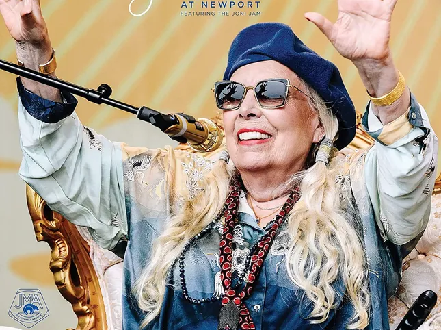Joni Mitchell, a biopic starring Meryl Streep
