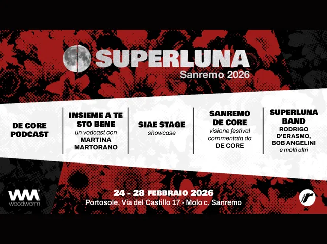 Superluna 2026 in Sanremo, the program for Tuesday 24 February