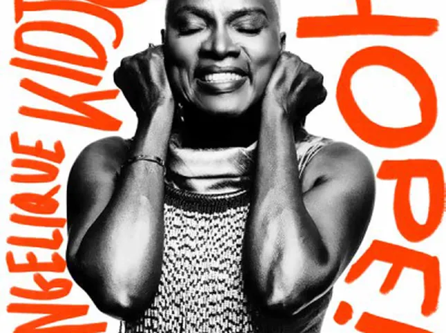 Angelique Kidjo, on the album "Hope!" also Pharrell and Nile Rodgers