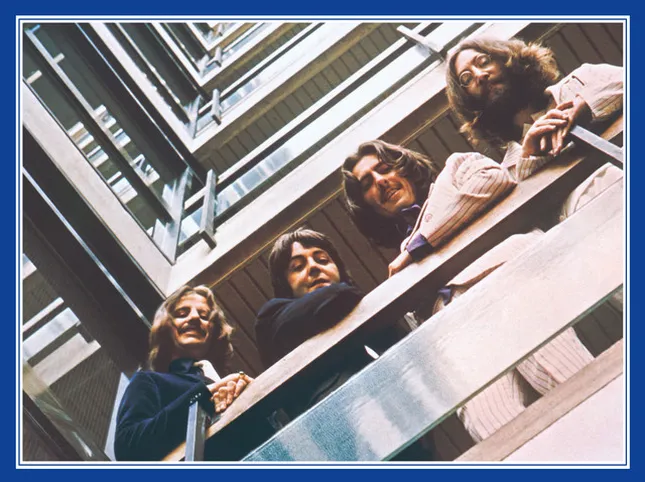Beatles, released the video for "Two of us"