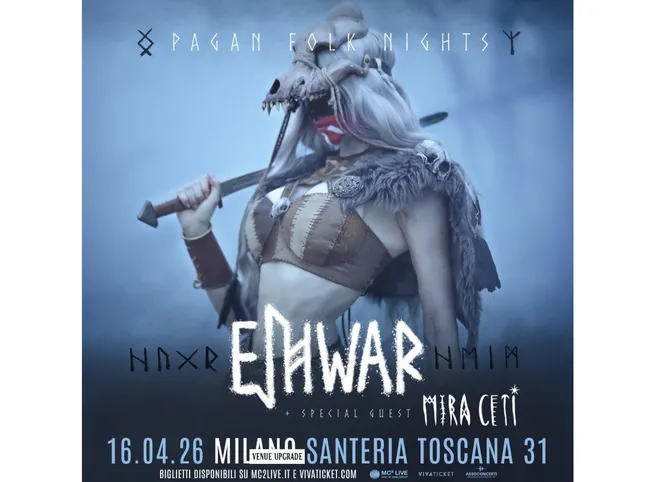Eihwar in concert in Milan: the times of the evening