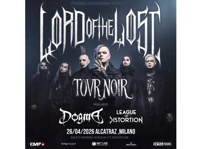 The return of the Lord of the Lost to Milan: concert times