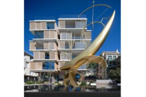 “Fiume Sand Creek” by Fabrizio De André becomes a sculpture