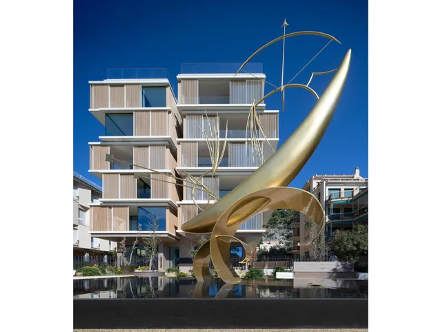 “Fiume Sand Creek” by Fabrizio De André becomes a sculpture