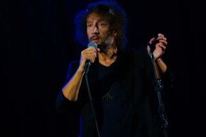 Francesco Tricarico in the theater with a new show