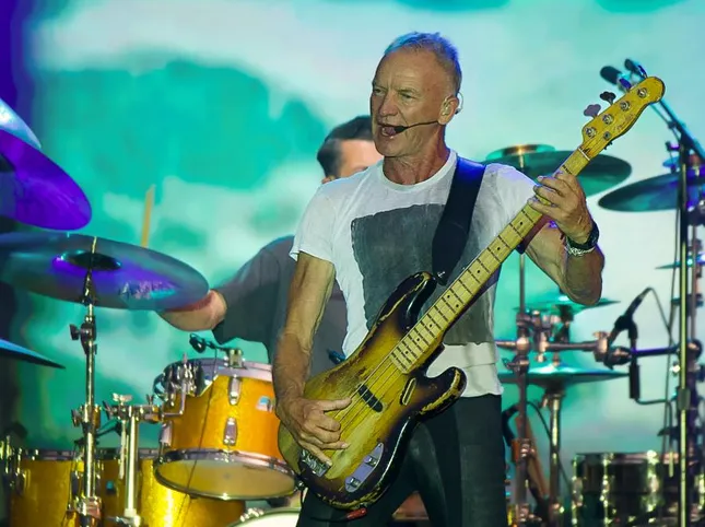 Sting: "I'm lucky to work with my hands every day"