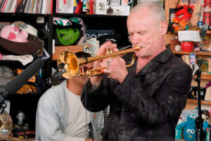 Flea brings his jazz to the Tiny Desk with The Honora Band