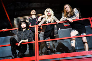 The Baboon Show get very serious in “Red”